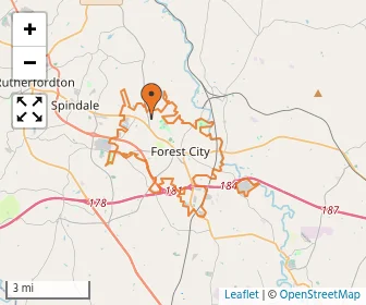 Area schools map